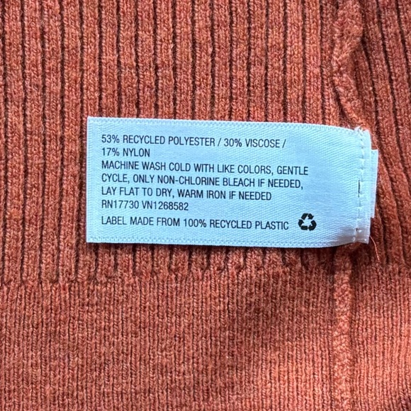 a new day Women's XXL Ribbed Camisole Tank Top - Warm Rust - Picture 6 of 9